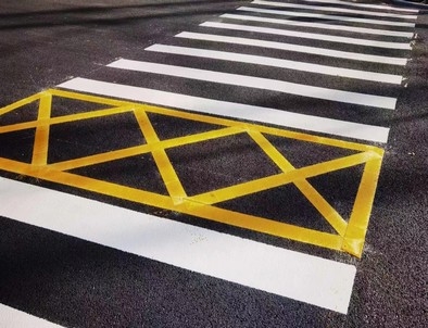 吕梁吕梁园区交通标线施工